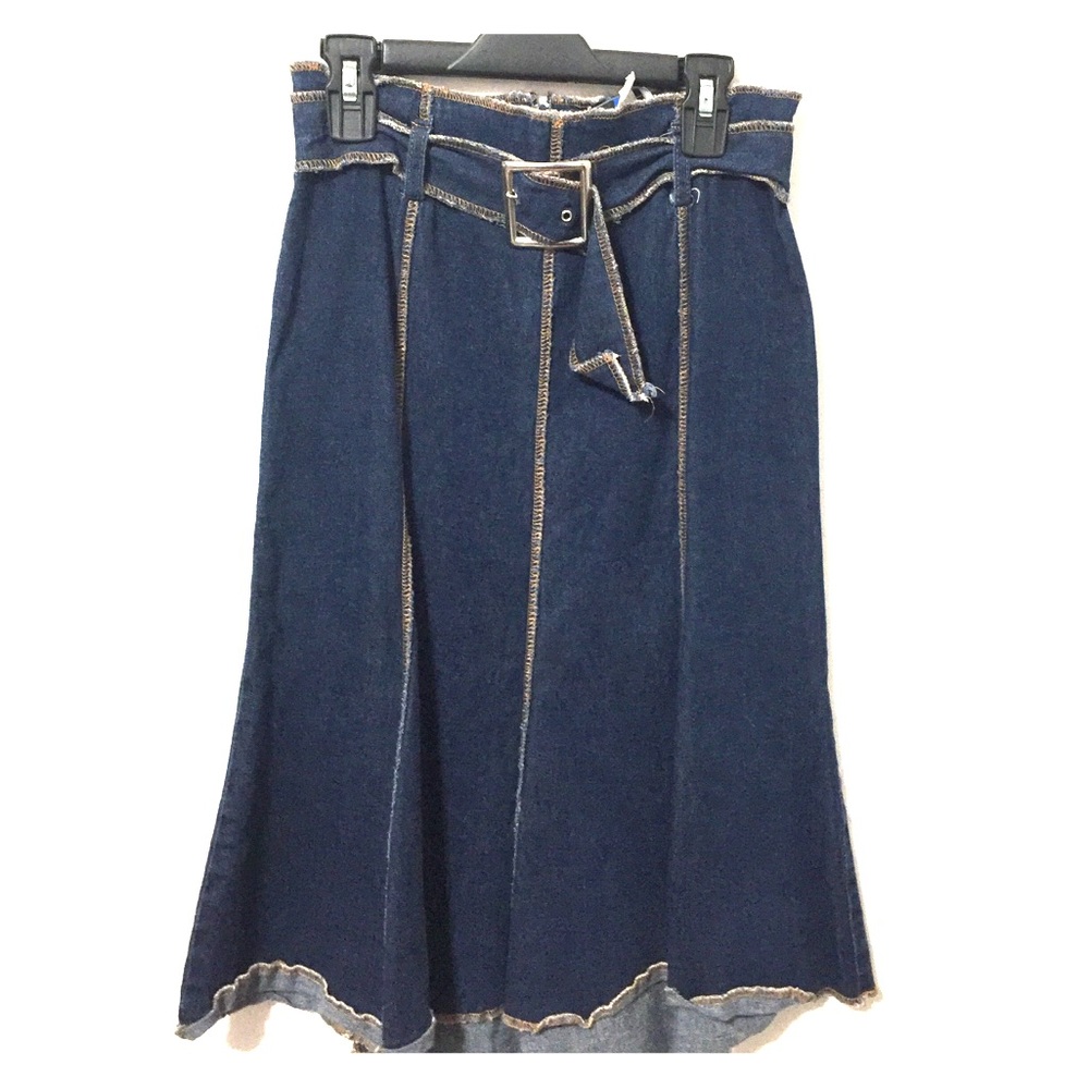 Jean Denim Skirt